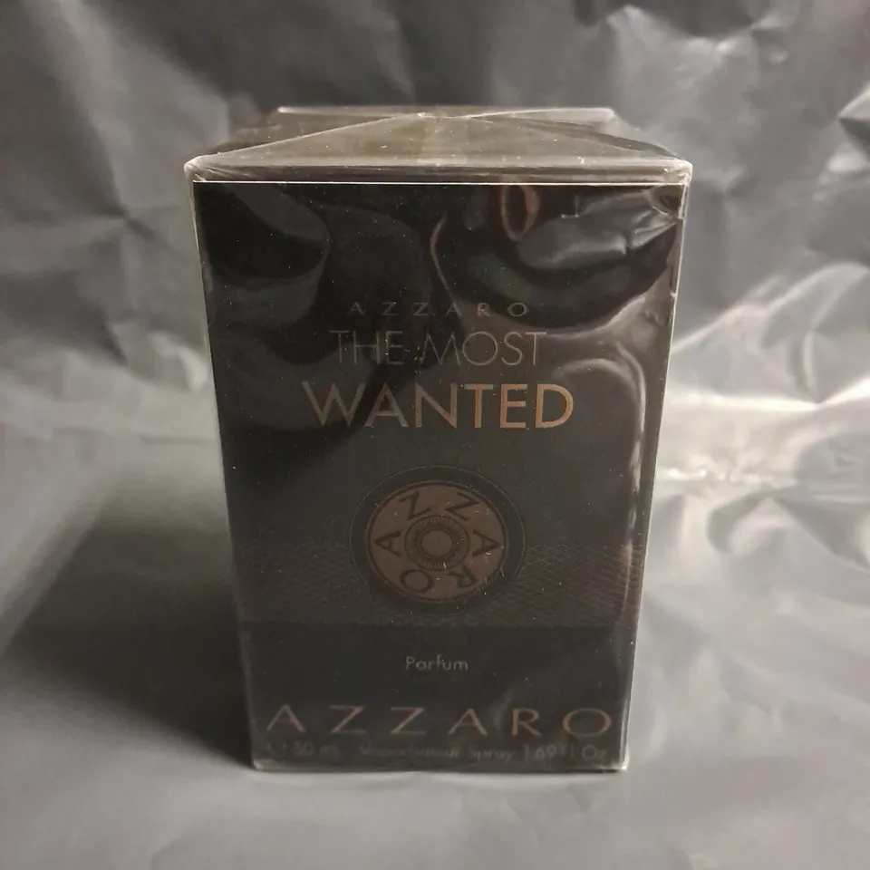 SEALED AZZARO THE MOST WONTED 50ML PARFUM