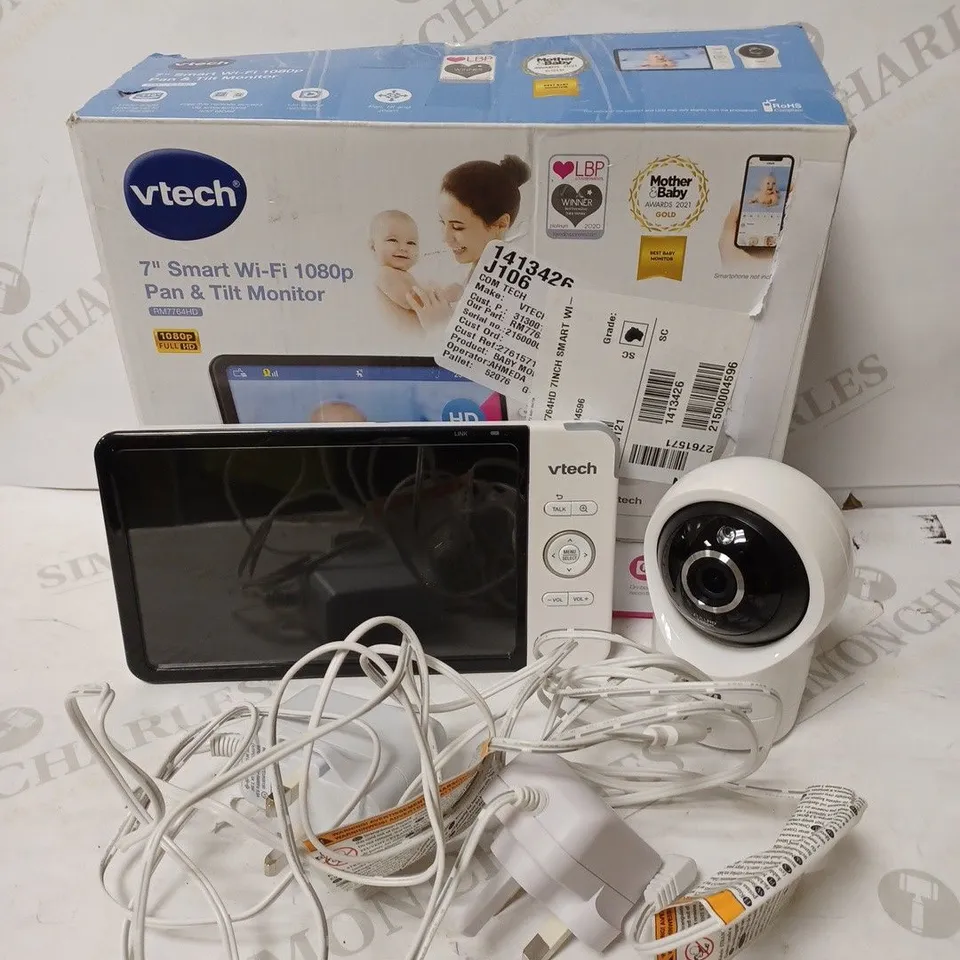 VTECH 7" SMART WI-FI PAN & TILT MONITOR	