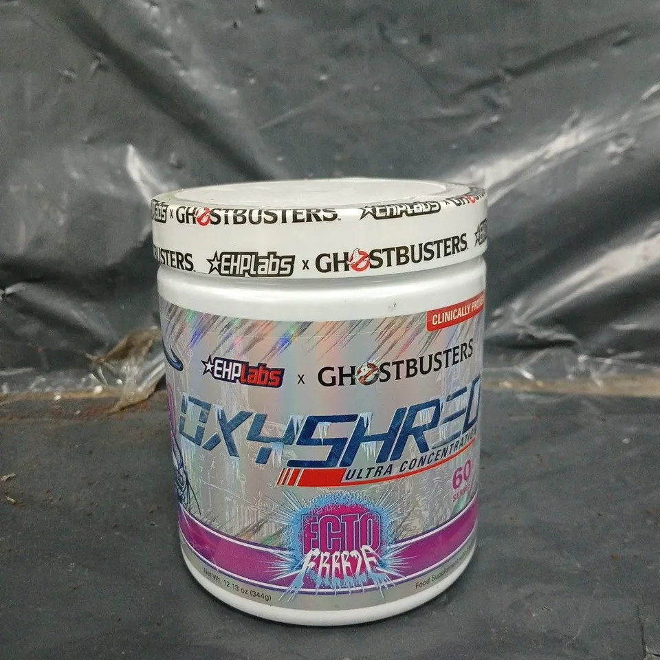 EHPLABS X GHOSTBUSTERS FROZEN EMPIRE: OXYSHRED THERMOGENIC PRE WORKOUT POWDER 