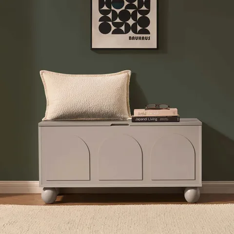 BOXED DUSK RACHEL ARCH FRONT SEATED STORAGE - TAUPE (1 BOX)