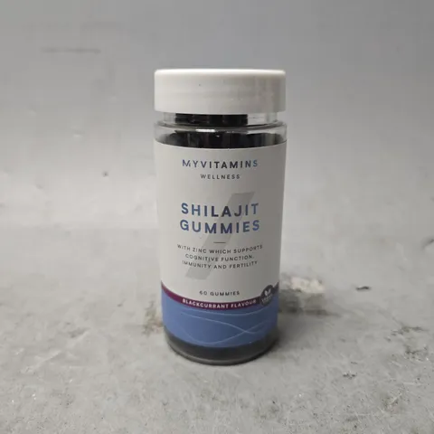 MY VITAMINS SHILAJIT GUMMIES 60 GUMMIES 