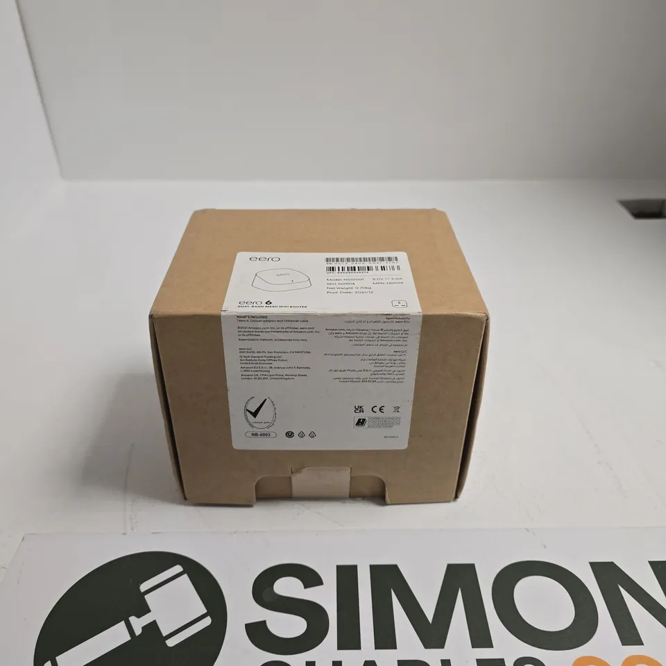 EERO 6 MESH WI‑FI SYSTEM – BOXED