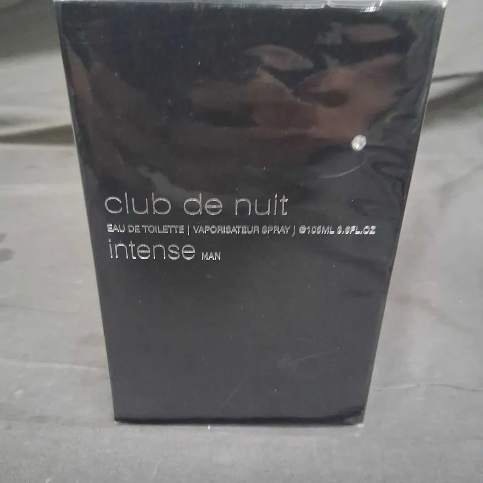 BOXED AND SEALED CLUB DE NUIT EAU DE TOILETTE INTENSE MAN 105ML