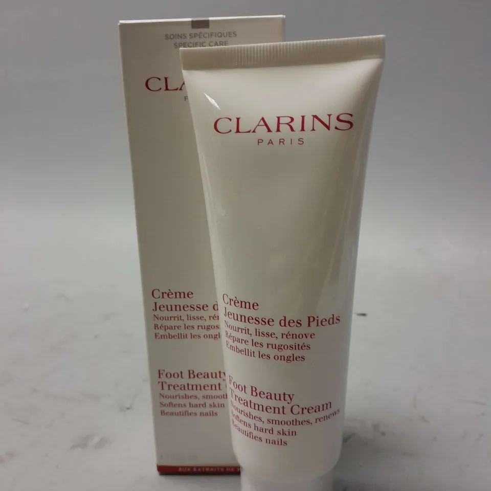 CLARINS BEAUTY TREATMENT FOOT CREAM 125ML