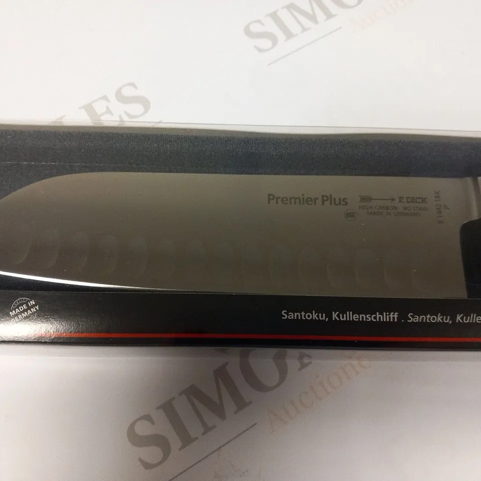 BRAND NEW BOXED DICK PREMIER PLUS FORGED STEEL 18CM SANTOKU KNIFE 8 1442 18K