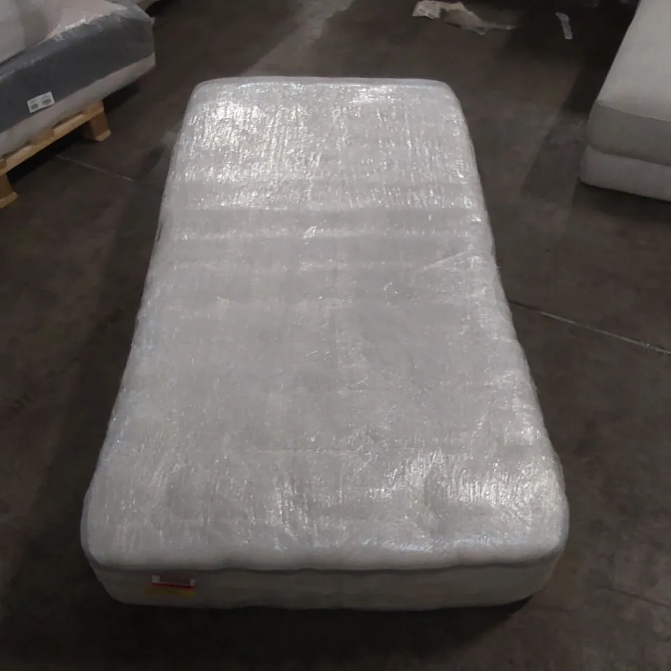 QUALITY BAGGED NOVILLA 27CM ORTHO MEMORY FOAM POCKET SPRUNG MATTRESS - APPROXIMATELY 90 x 180CM