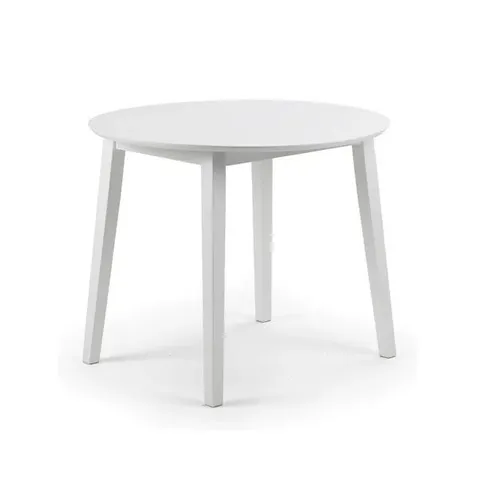 BOXED JULIAN BOWEN COAST DROP LEAF TABLE - PEBBLE GREY (1 BOX)