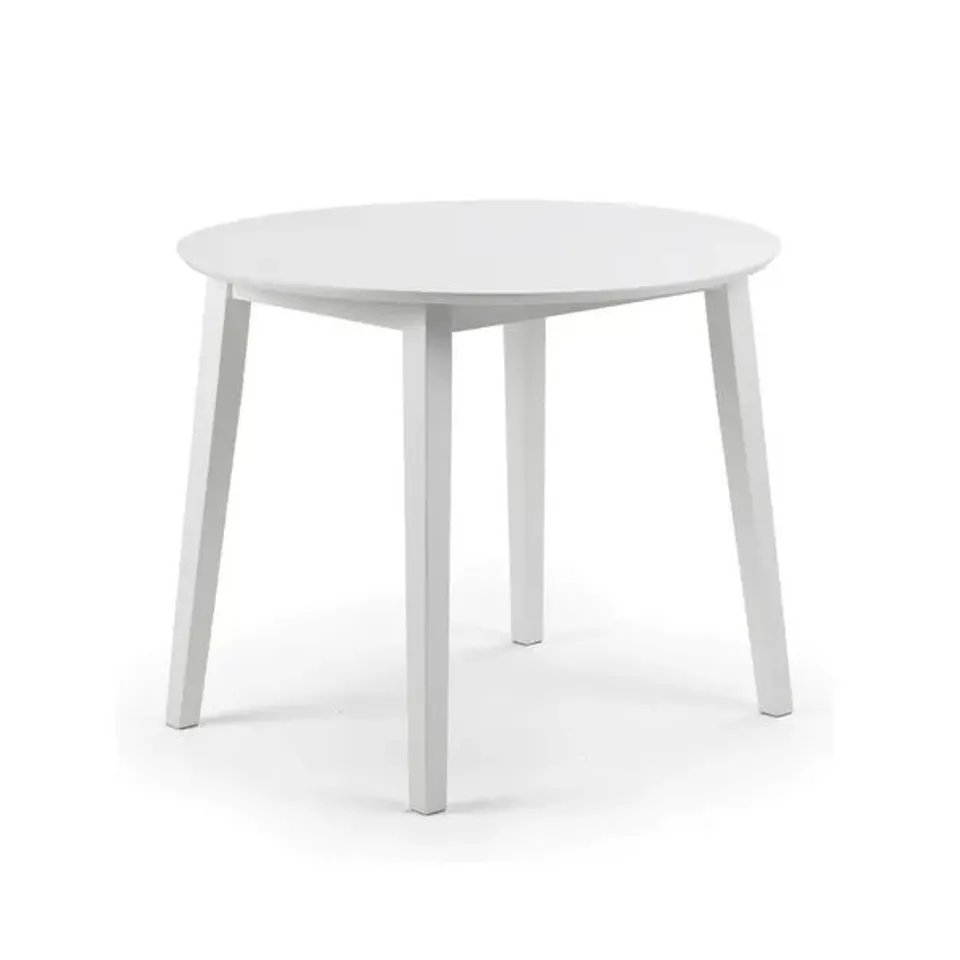 BOXED JULIAN BOWEN COAST DROP LEAF TABLE - PEBBLE GREY (1 BOX)