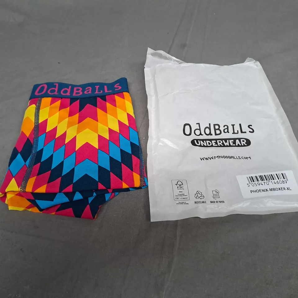 ODDBALLS UNDERWEAR PHOENIX MENS BOXERS XL