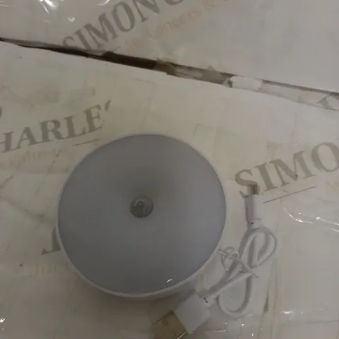 BOX OF 5 GONICVIN SENSOR LIGHTS RECHARGEABLE WIRELESS WALL LIGHT LED LAMPS AUTO/ON/OFF STAIRS LIVING ROOM BATHROOM CORRIDORS CLOSET KITCHEN CABINETS