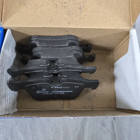 Brake pads – automotive parts, boxed set