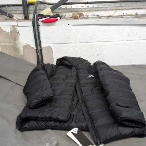 ADIDAS BLACK PADDED JACKET BLACK AGE 15-16 WITH TAGS