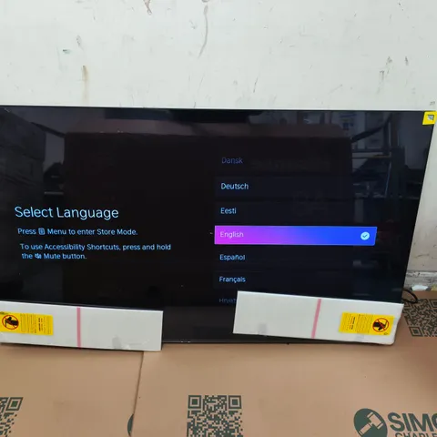 HISENSE 55 INCH 55A85NTUK SMART 4K ULTRA HD OLED TV - BOXED 