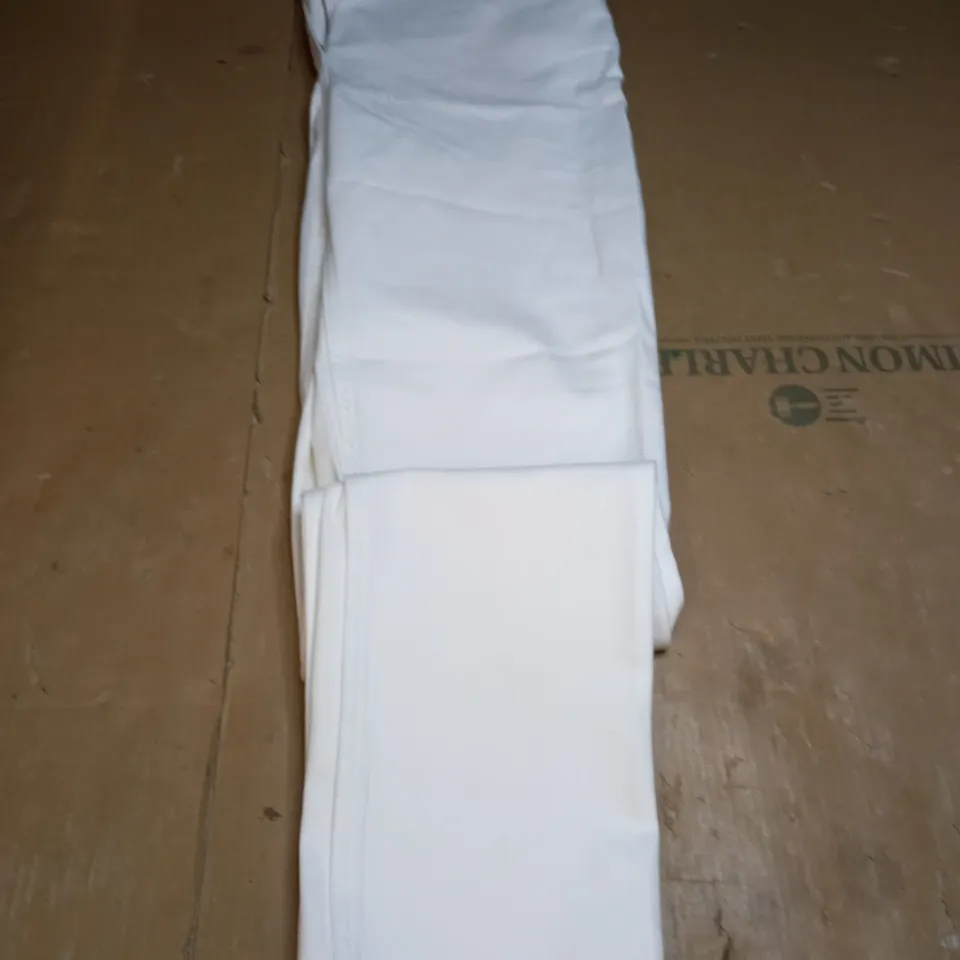 WOOLOVERS WHITE SKINNY JEANS SIZE 12 