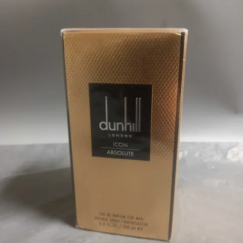 BOXED AND SEALED DUNHILL LONDON ICON ABSOLUTE EAU DE PARFUM FOR MEN 100ML