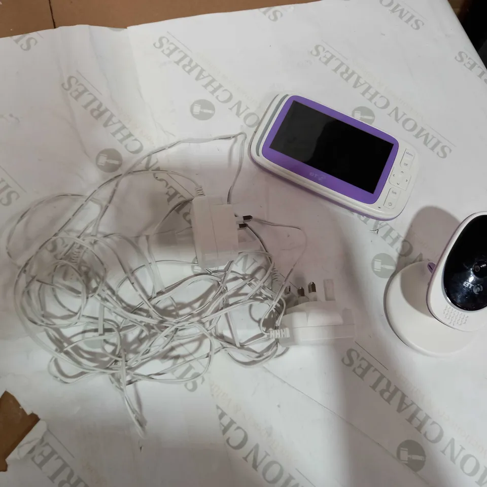 BT VIDEO BABY MONITOR RRP £125