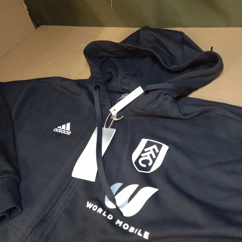 FULHAM FC ZIPPED JACKET SIZE M