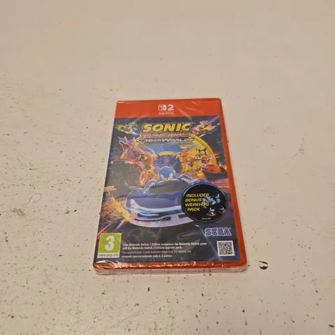 NINTENDO SWITCH 2 SONIC RACING CROSSWORLD SEALED
