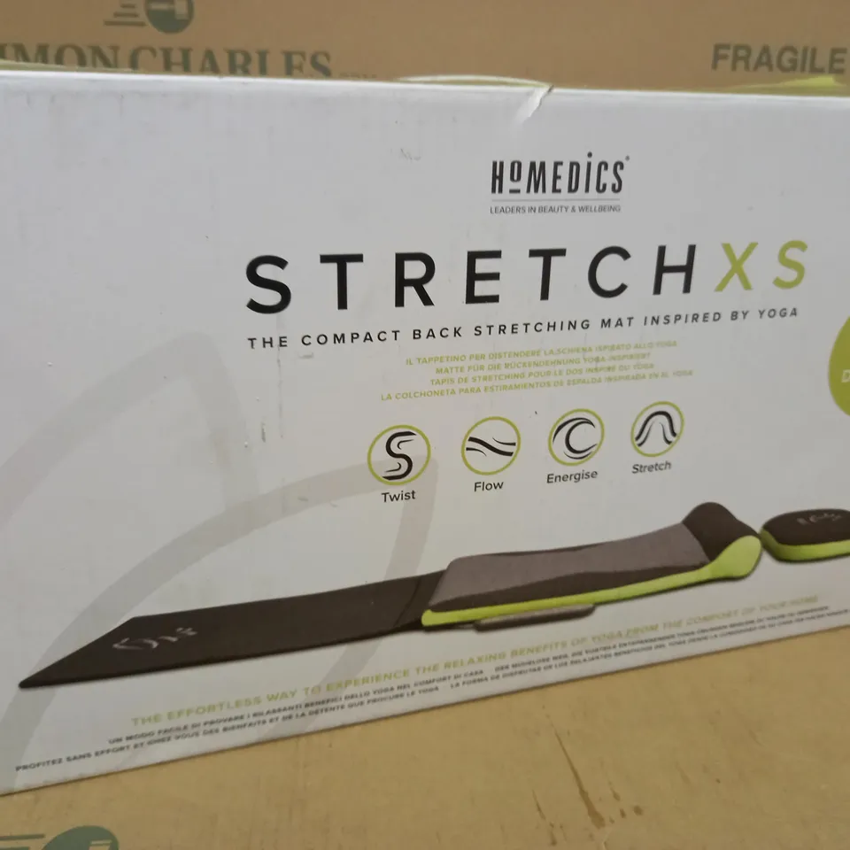 BOXED HOMEDICS STRETCH XS COMPACT BACK STRETCHING MAT TYM-500-EU