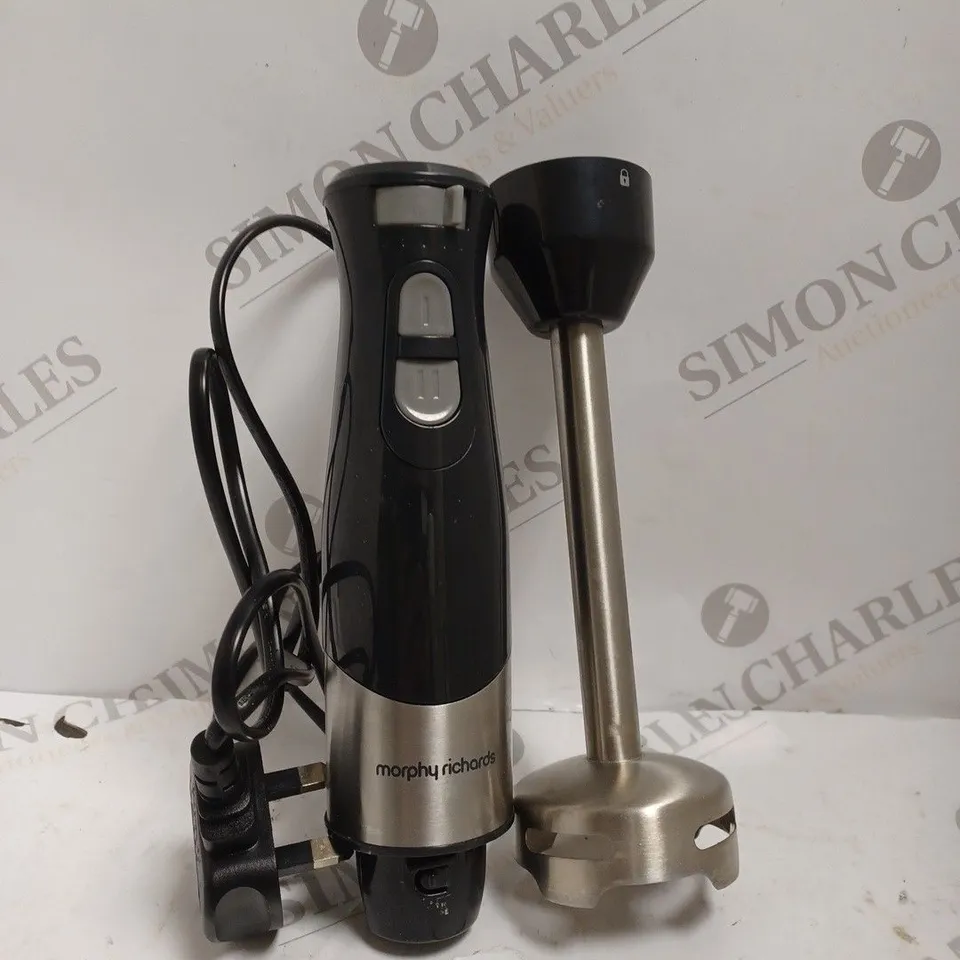 BOXED MORPHY RICHARDS TOTAL CONTROL HAND BLENDER