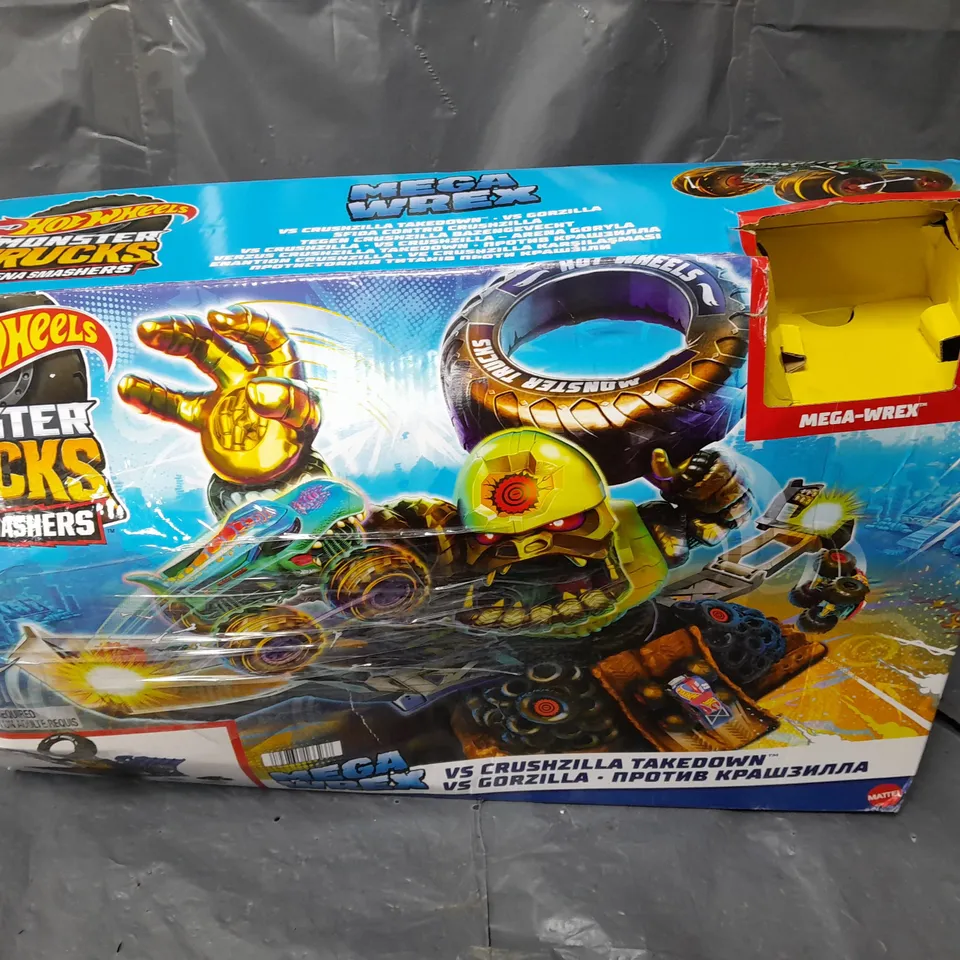 BOXED HOT WHEELS MONSTER TRUCKS MEGA WREX 