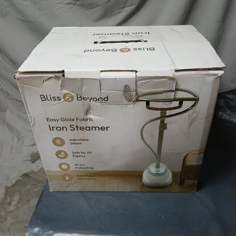 BLISS AND BEYOND EASY GLIDE FABRIC IRON STEAMER BOXED