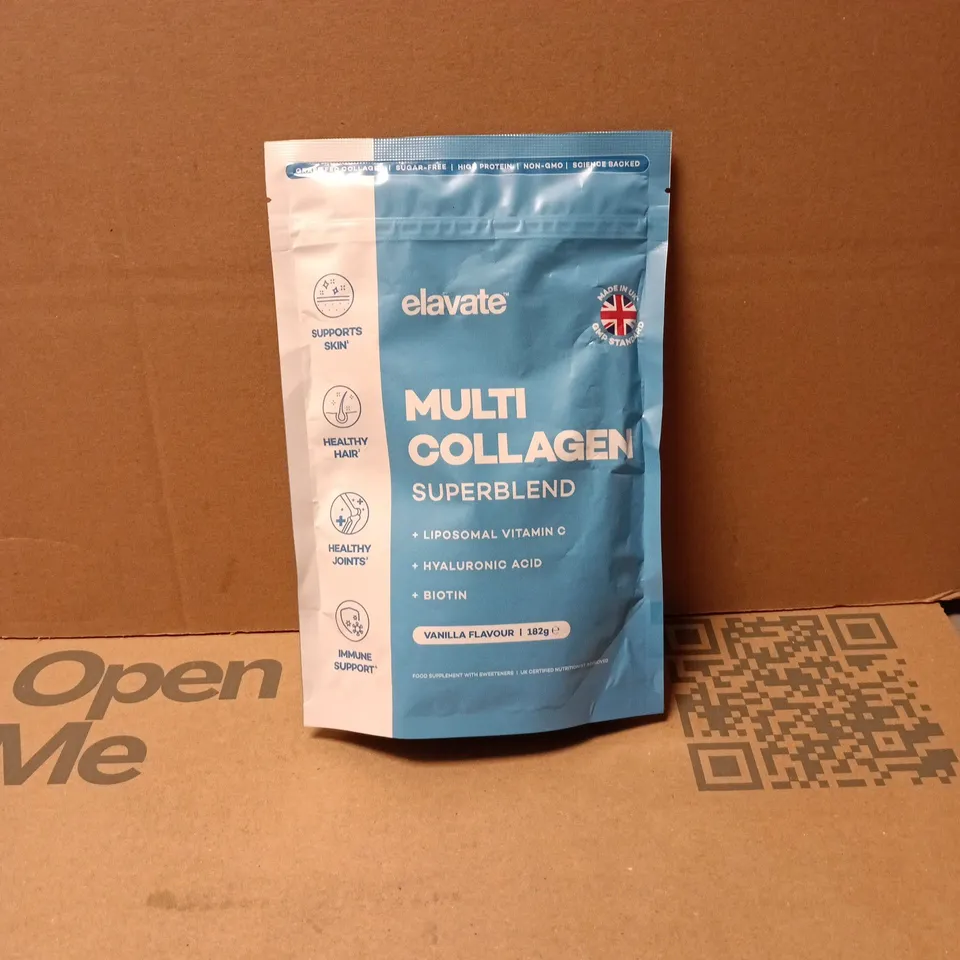 ELAVATE MULTI COLLAGEN SUPERBLEND VANILLA 182G