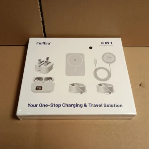 FULLERA 6-IN-1 TRAVEL CHARGING STATION – BOXED