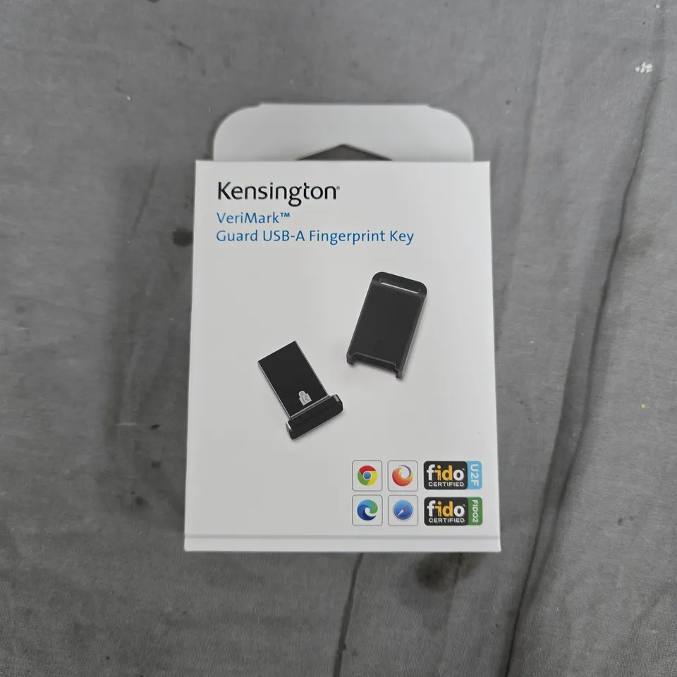 BOXED AND SEALED KENSINGTON VERIMARK GUARD USB-A FINGERPRINT KEY FIDO2