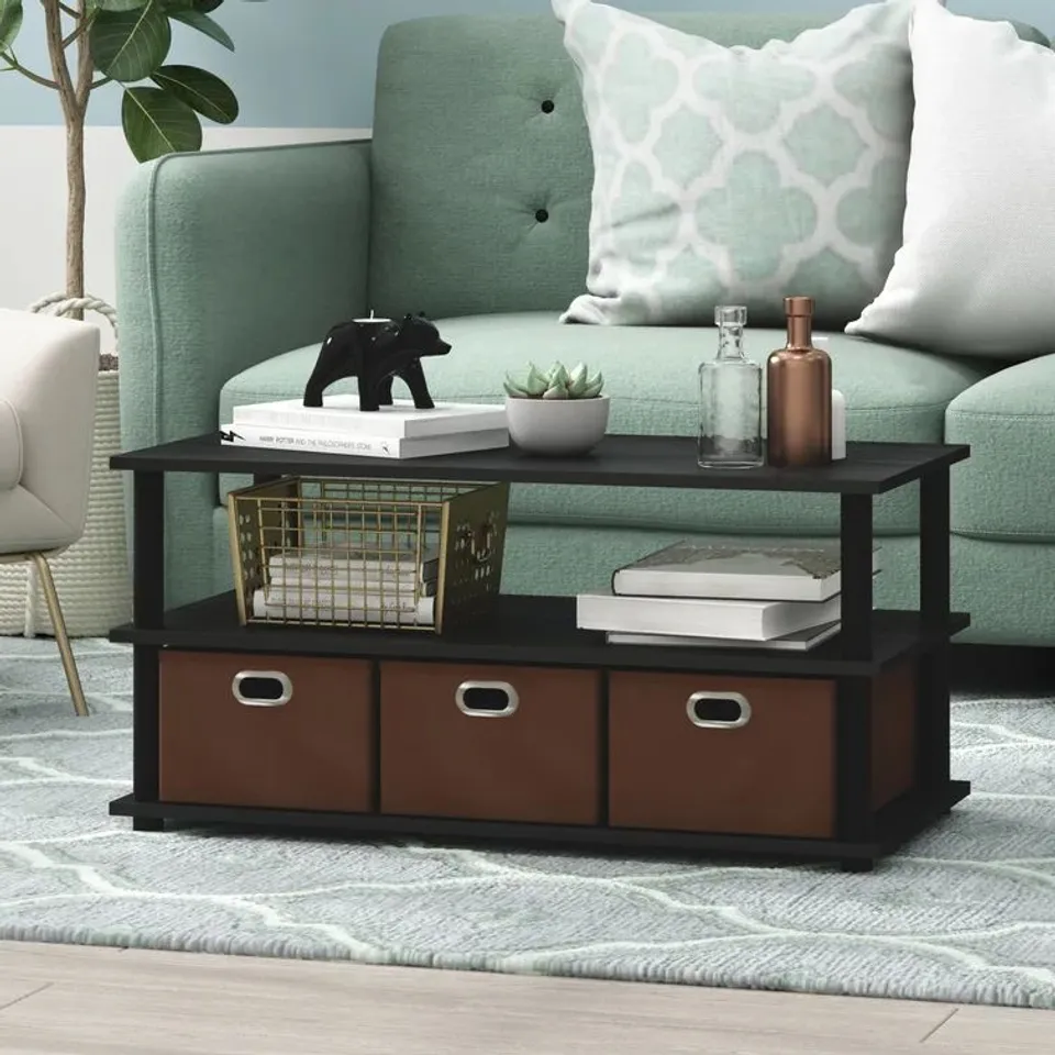 BOXED EMILIA-JEAN COFFEE TABLE WITH STORAGE (1 BOX)