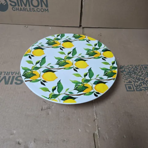 BOX OF 8 GISELA GRAHAM CAKE STANDS LEMON DESIGN