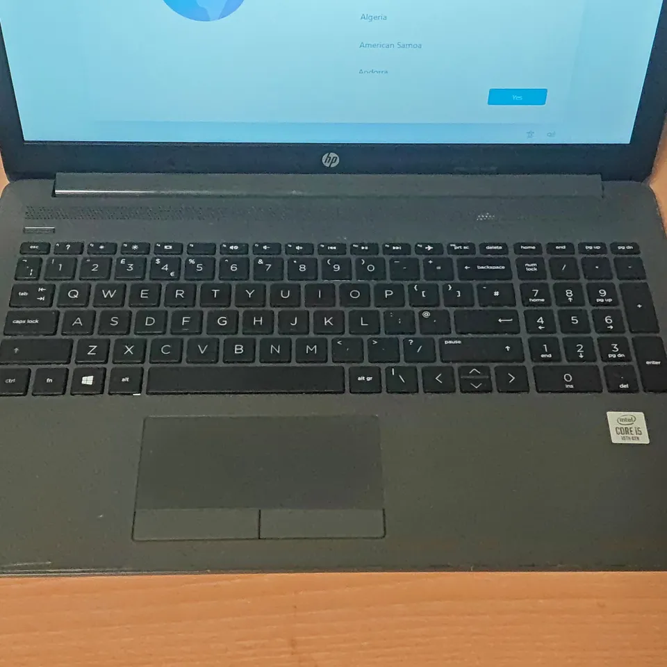 UNBOXED HP 250 G7 INTEL I-5 10TH GEN LAPTOP IN BLACK 