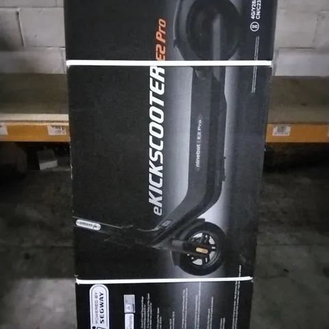 BOXED EKICKSCOOTER E2 PRO NINEBOT 