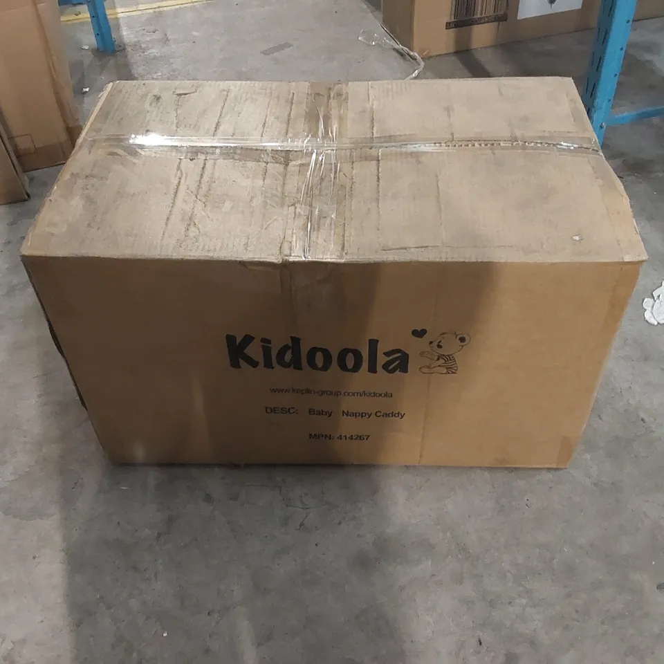 BOX OF APPROXIMATELY 35X KIDOOLA BABY NAPPY CADDYS