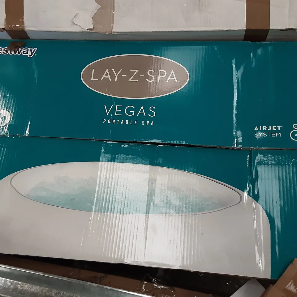 BOXED BESTWAY LAY-Z-SPA VEGAS PORTABLE SPA