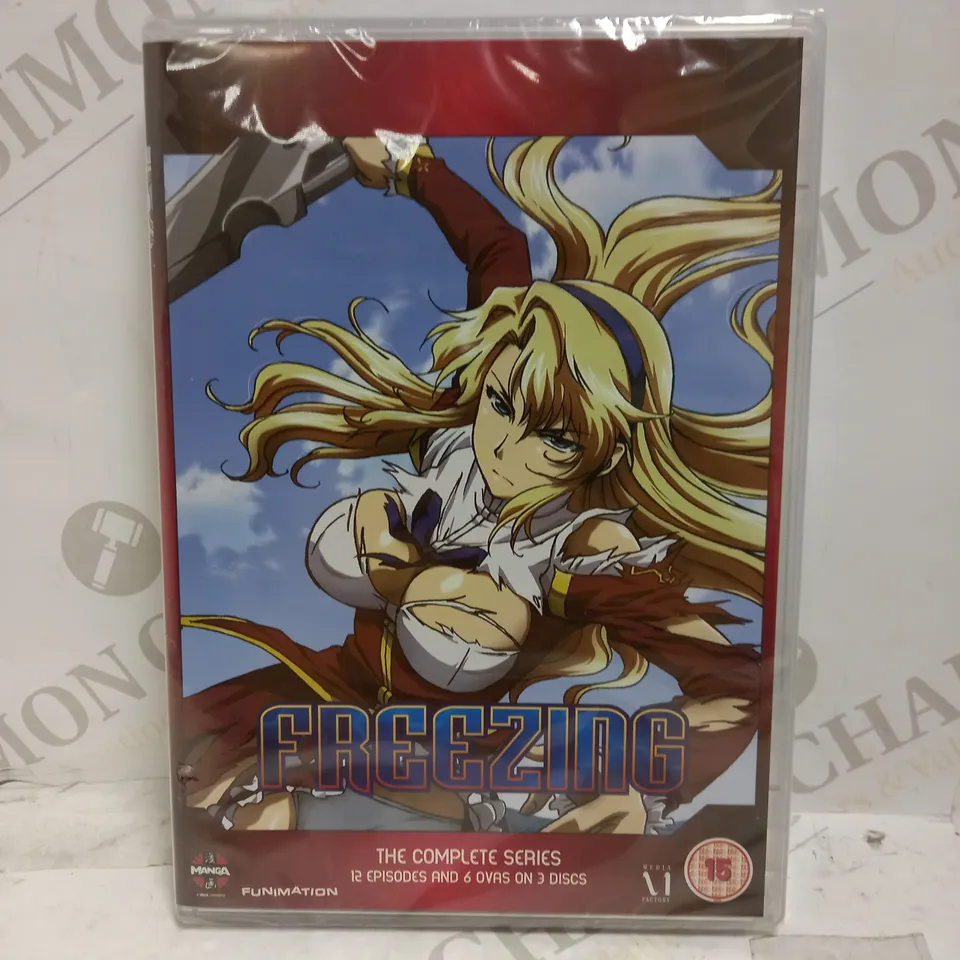 SEALED FREEZING COMPLETE SERIES 3 DISC DVD SET