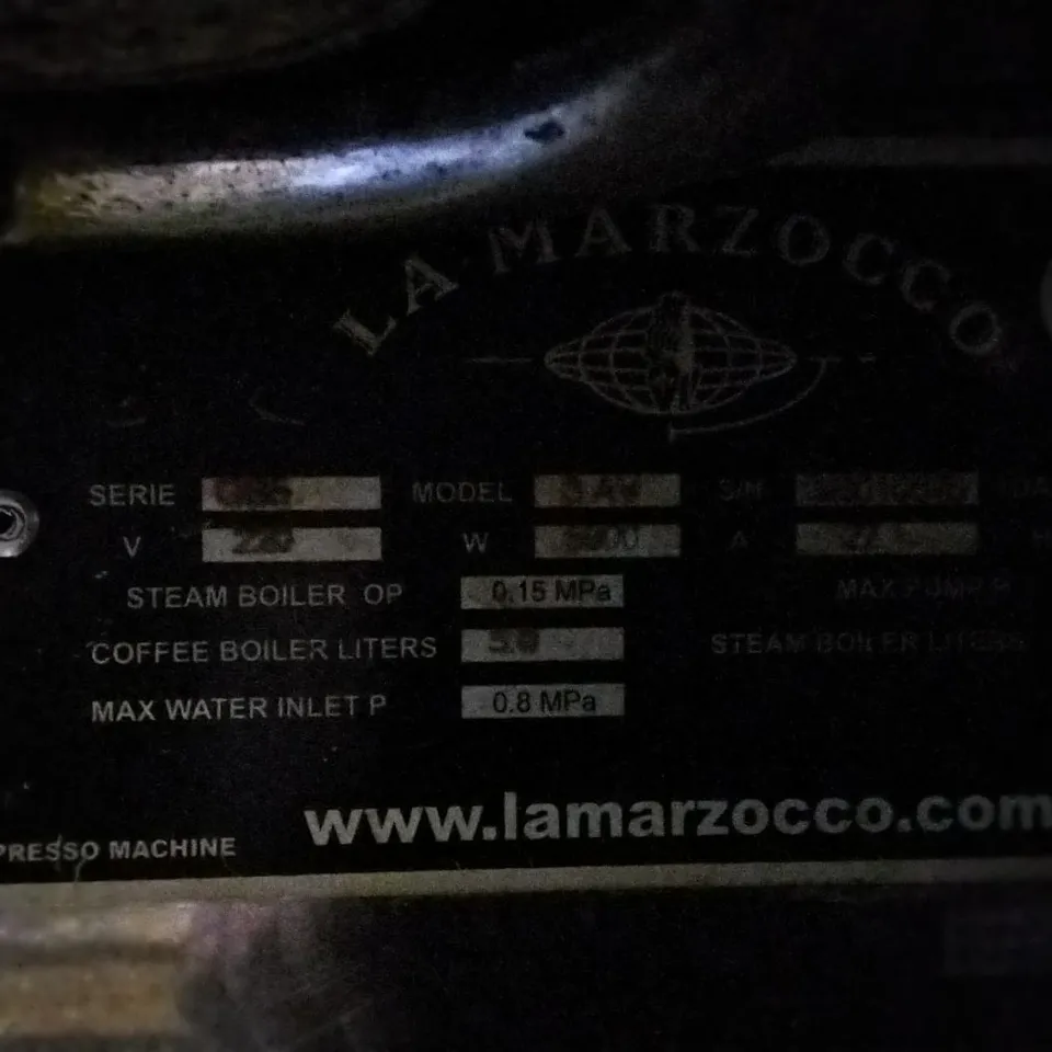 LA MARZOCCO COMMERCIAL ESPRESSO MACHINE 