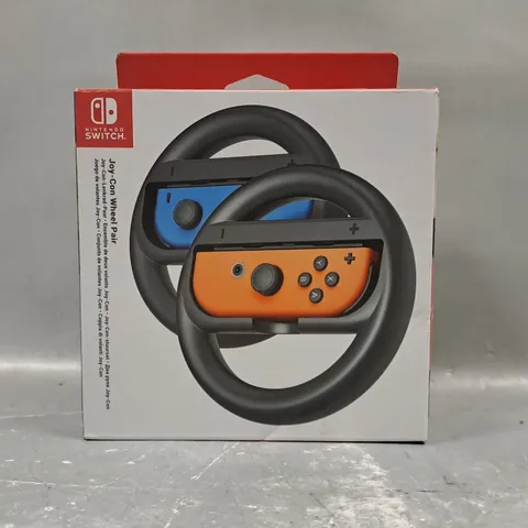 BOXED NINTENDO JOY-CON WHEEL PAIR ACCESSORIES FOR NINTENDO SWITCH 