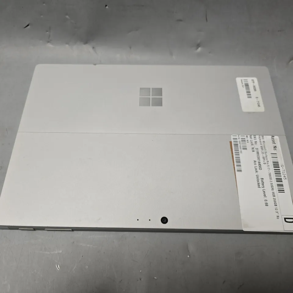 MICROSOFT SURFACE PRO 5