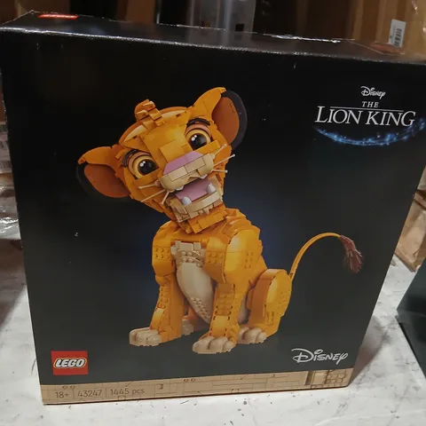 LEGO DISNEY THE LION KING SIMBA BRICK-BUILT FIGURE – SET 43247, 1445 PIECES