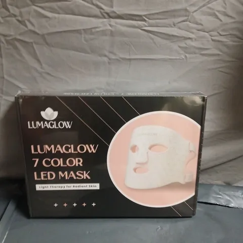 LUMAGLOW 7 COLOUR LED MASK – BOXED