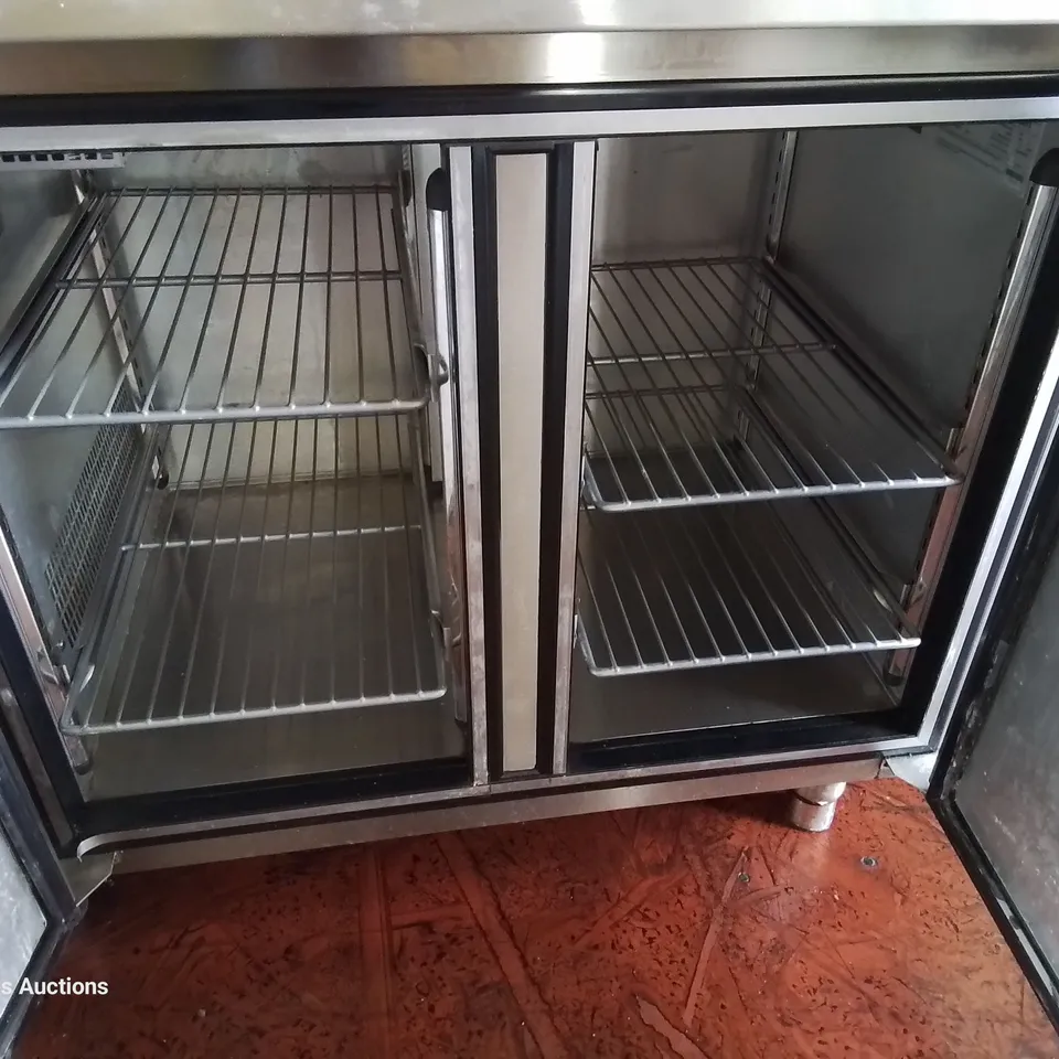 FOSTER DOUBLE DOOR COUNTER FRIDGE Model DC1/2H