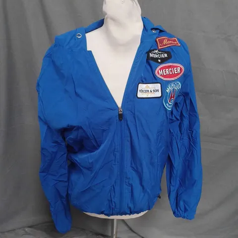 MERCIER JACKET IN COBALT SIZE M