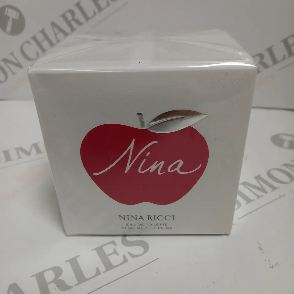 BOXED AND SEALED NINA NINA RICCI EAU DE TOILETTE 50ML