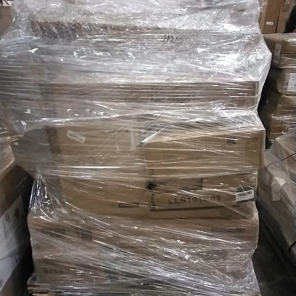 PALLET OF HOUSEHOLD ITEMS TO INCLUDE WATCH BOX, COFFEE TABLE, BOOK SHELF AND OTHER ASSORTED ITEMS...