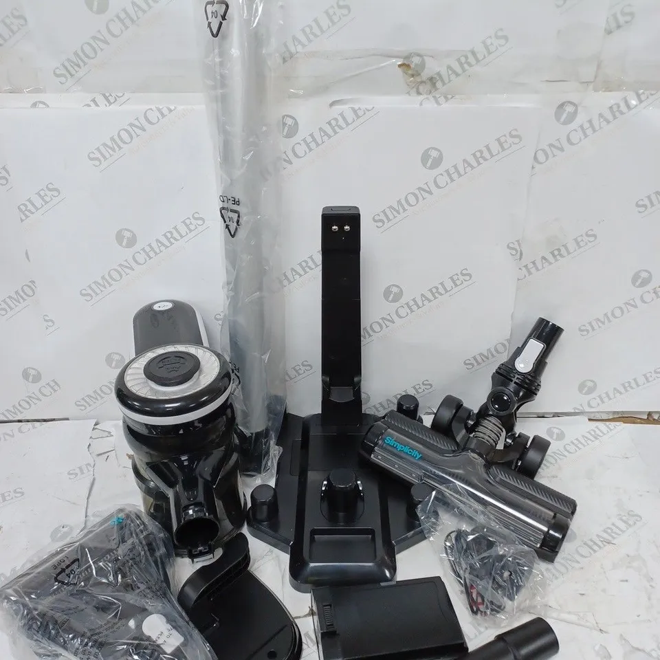 BOXED SIMPLICITY S65 DELUXE CORDLESS STICK VACUUM