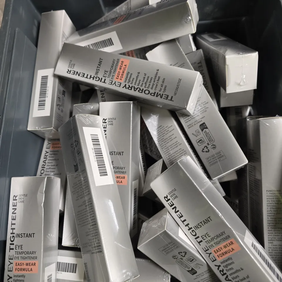 APPROXIMATELY 25 SEALED TEMPORARY EYE TIGHTENER CREAMS - 20G PER TUBE
