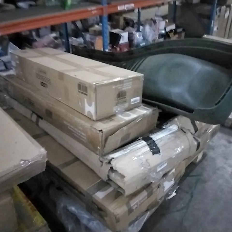 PALLET TO CONTAIN A LARGE ASSORTED CONSUMER PRODUCTS/FURNITURE PARTS