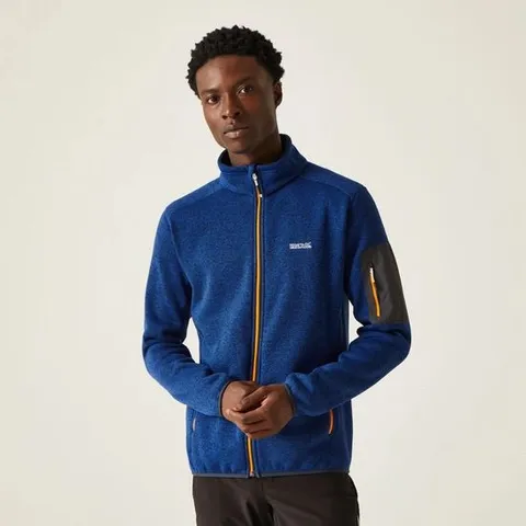 BRAND NEW REGATTA NEWHILL MENS FLEECE IN NAVY - UK 3XL