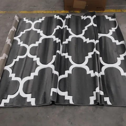 MODERN TRENDZ RUG - GREY // SIZE: 160 X 220cm